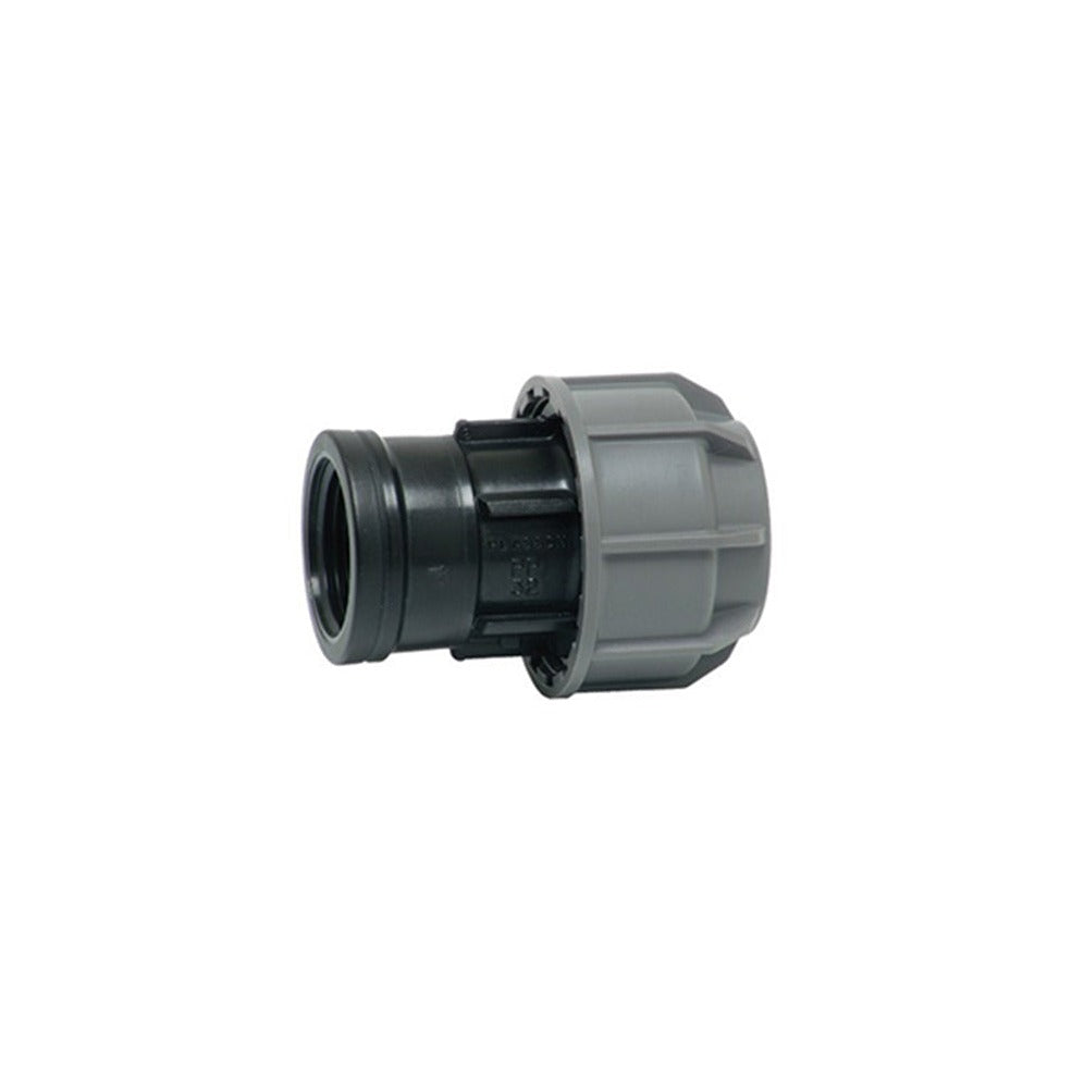 Compression adaptor female thread