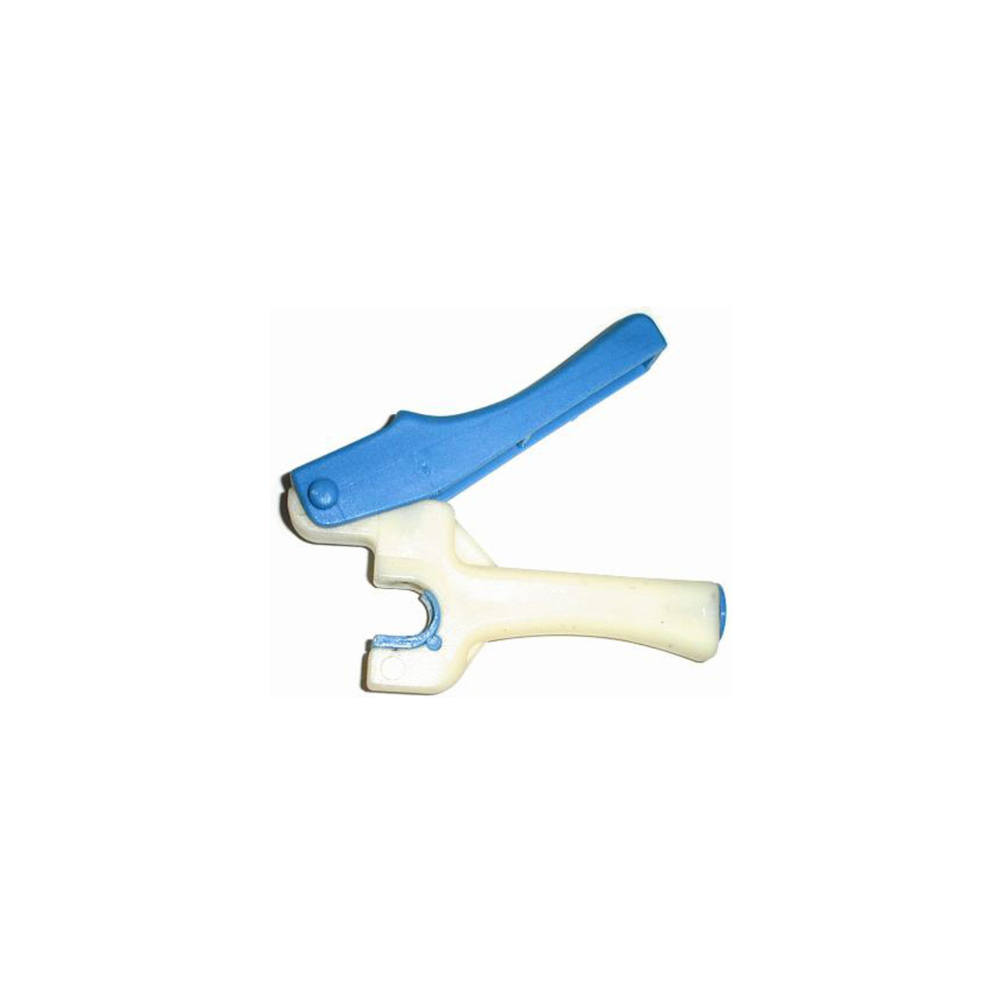 Image of a 3mm scissor-type hole punch, designed for creating precise holes in tubing, featuring ergonomic handles for comfortable use and durable construction for reliable performance in irrigation systems