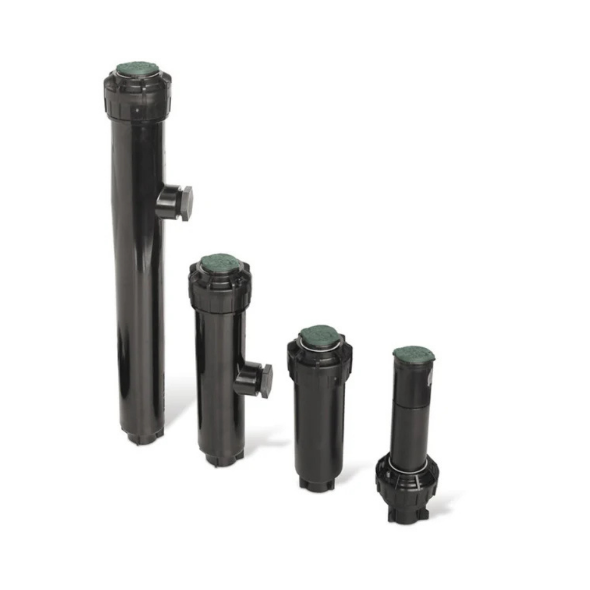 Rain Bird 5012 Plus rotary pop up sprinkler with SAM and PRS technology for adjustable lawn irrigation coverage.