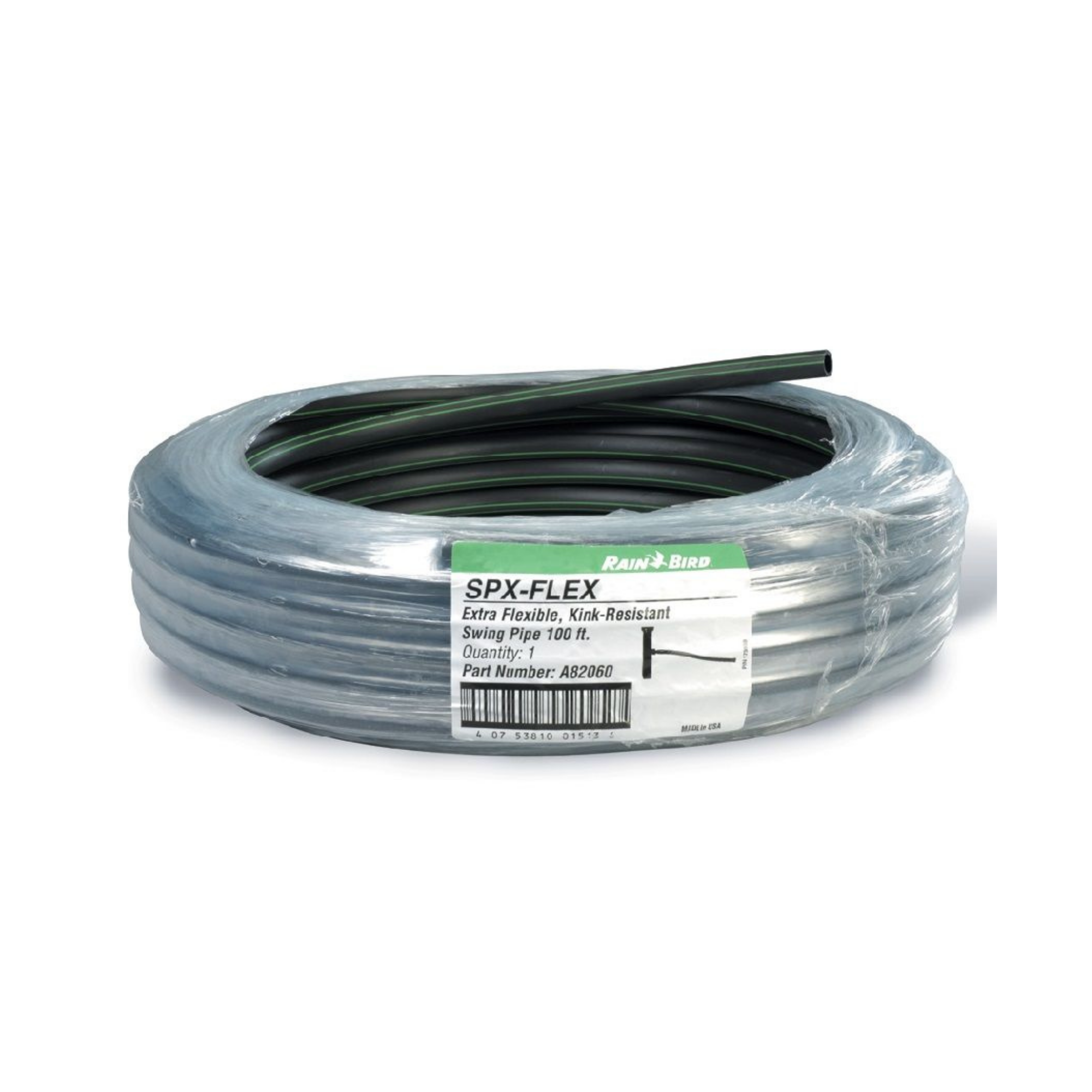 flexible 12.5mm ID pipe. For use with Spiral Barbed fittings
30m long coil
