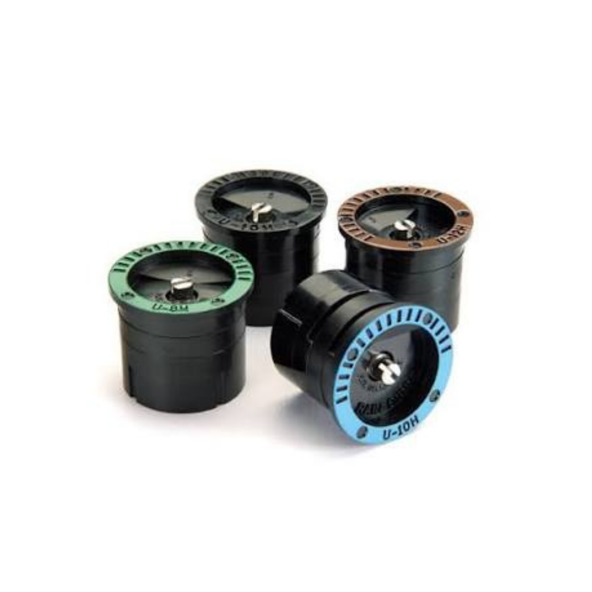 Rain Bird U-8 Series nozzle for 1800 Series pop up sprinkler systems providing accurate irrigation water coverage.