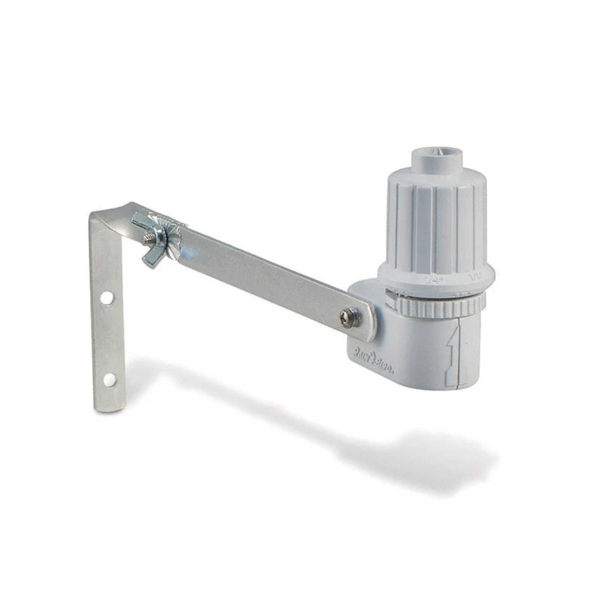 Rain Sensor supplied with 7.6m of cable. The sensor will override the irrigation during and after rainfall while drying. Adjustable from 3.2 to 20 mm of rain