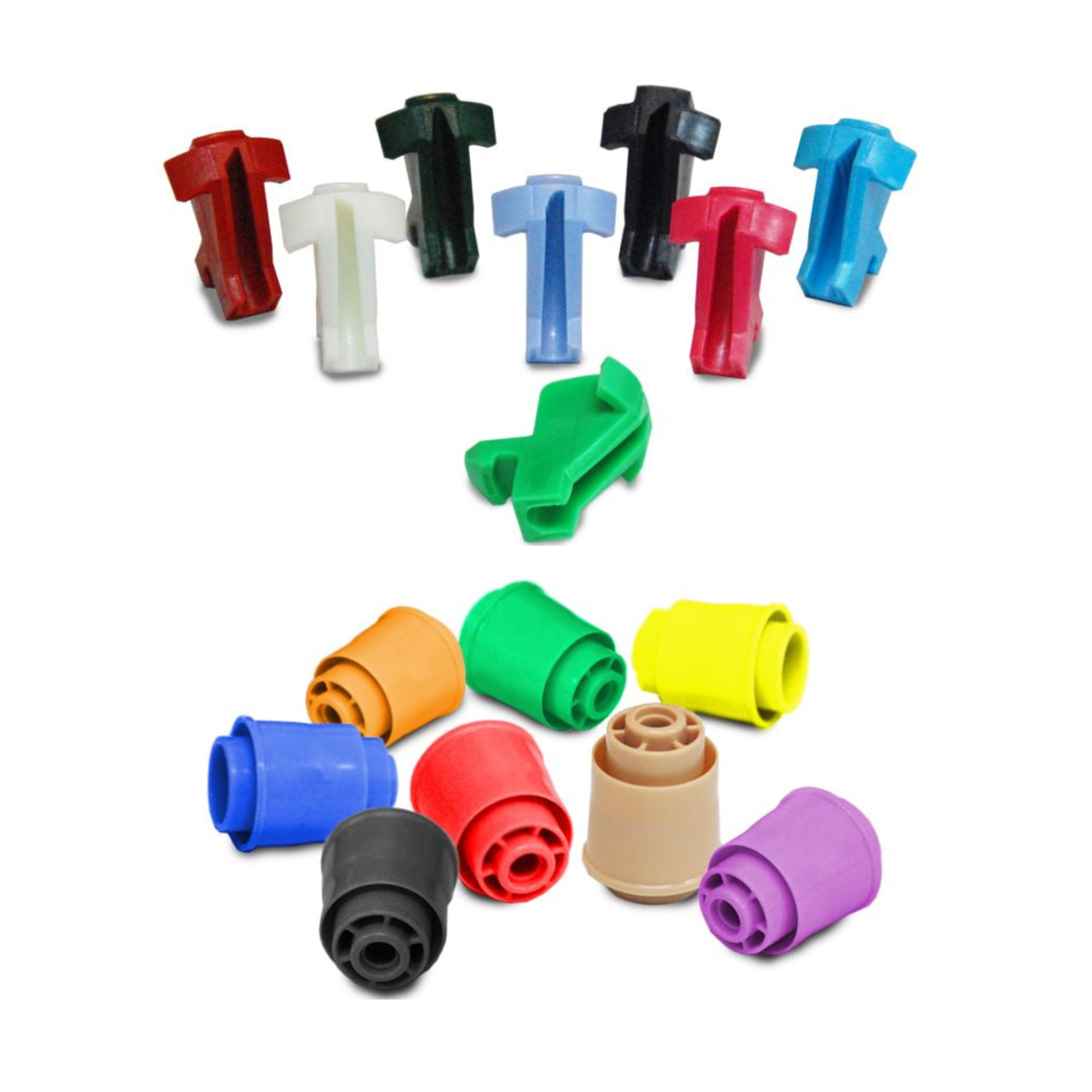 Image of RAIN BIRD™ LF 1200 deflectors and nozzles, designed to enhance water distribution efficiency in irrigation systems, featuring durable construction for reliable performance and adjustable settings for customized coverage