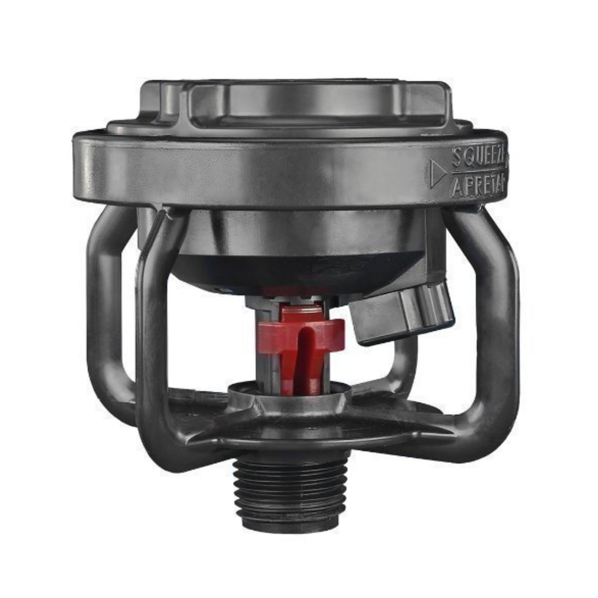 Image of the RAIN BIRD LF 1200 impact sprinkler, designed for efficient water distribution in landscaping and agricultural applications, featuring a robust construction and adjustable spray pattern for customizable irrigation